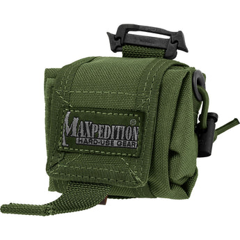 MAXPEDITION Mini Rollypoly small folding utility pouch 0207 - Black, Khaki, or Khaki/Foliage