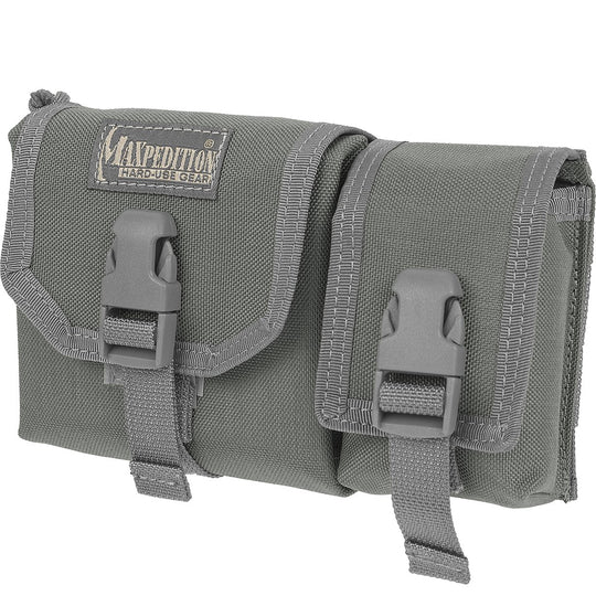 MAXPEDITION Tear Away Waterproof Map Case with GPS/Compass/Strobe Pouch - 0251F - Foliage Green