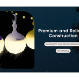 Nitecore Bubble All-Purpose LED Lantern - 100 Lumens - Uses 3 x AAA (included) or 1 x HLB-1300 Li-ion Battery Pack - White, Yellow, Green, Purple, or Pink