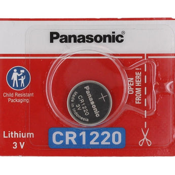 Panasonic CR1220 3V Lithium Coin Cell - 1 Piece