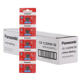 Panasonic CR1220 35mAh 3V Lithium Primary (LiMnO2) Coin Cell Battery - 1 Piece Tear Strip, Sold Individually