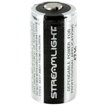 Streamlight 85177 CR123A 1400mAh 3V Lithium Primary (LiMNO2) Button Top Batteries - 12-Pack