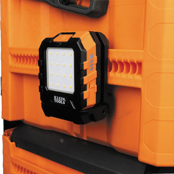 Klein Tools MODbox USB-C Rechargeable Area Light - 1000 Lumens - Uses Built-in 10000mAh Li-ion Battery Pack