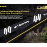 Nitecore HC35 Rechargeable LED Headlamp - 4 x CREE XP-G3 S3 - 2700 Lumens - Includes 1 x 21700