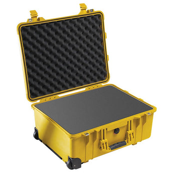 Pelican 1560 Protector Case - With Wheels - Multiple Color Options - With Foam, Without Foam, or with TrekPack Dividers