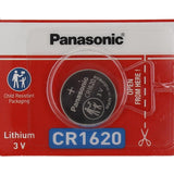 Panasonic CR1620 3V Lithium Coin Cell - 1 Piece