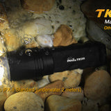 Fenix TK35 Tactical Flashlight - CREE XM-L2 U2 LED - 900 Lumens - Uses 4 x CR123As or 2 x 18650s