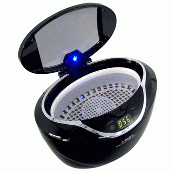 GemOro Sparkle Spa Pro - Personal Ultrasonic Cleaner - Black (GEMORO-1790)