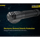 Nitecore HC35 Rechargeable LED Headlamp - 4 x CREE XP-G3 S3 - 2700 Lumens - Includes 1 x 21700