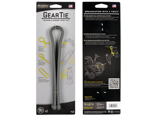 Nite Ize Reusable 18-Inch Rubber Twist Tie