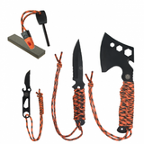Ultimate Survival Technologies Woodlands Tool Set - 4 Total Tools - Includes Sheaths (20-12469)