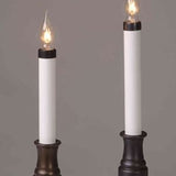 Sillites Electric Window Candle - 7.5in or 9in - Antique Bronze, Brushed Nickel, Matte Black or Polished Brass