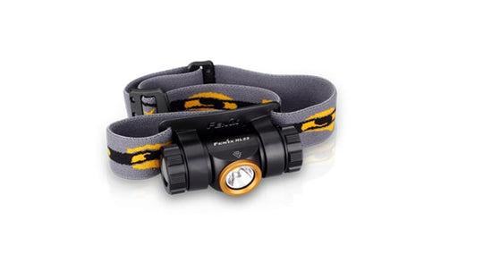 Fenix HL23 Lightweight Headlamp - CREE XP-G2 LED - 150 Lumens - Includes 1 x AA - Gold