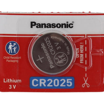 Panasonic CR2025 3V Lithium Coin Cell - 1 Piece