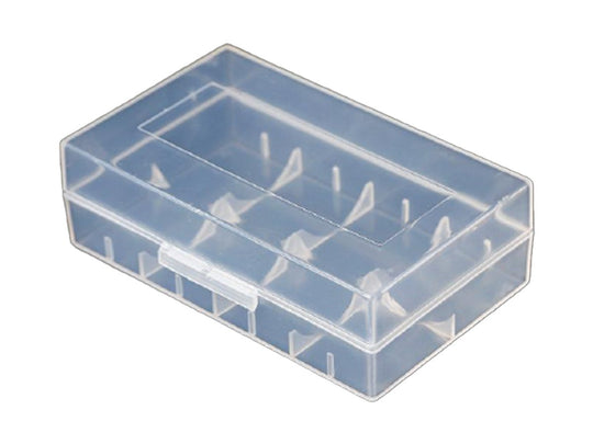 Battery Case - Holds 2 x 21700, 20700, or 18650 Batteries