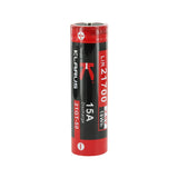 Klarus 21GT-50 INR 21700 5000mAh 3.6V Protected High-Drain 15A Lithium Ion (Li-ion) Button Top Battery