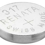 Renata 317 MP 10.5mAh 1.55V Silver Oxide Coin Cell Battery - 1 Piece Tear Strip, Sold Individually