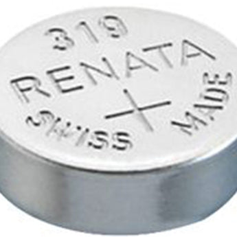 Renata 319 MP 21mAh 1.55V Silver Oxide Coin Cell Battery - 1 Piece Tear Strip, Sold Individually
