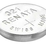 Renata 321 MP 14.5mAh 1.55V Silver Oxide Coin Cell Battery - 1 Piece Tear Strip, Sold Individually