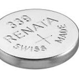 Renata 339 MP 11mAh 1.55V Silver Oxide Coin Cell Battery - 1 Piece Tear Strip, Sold Individually