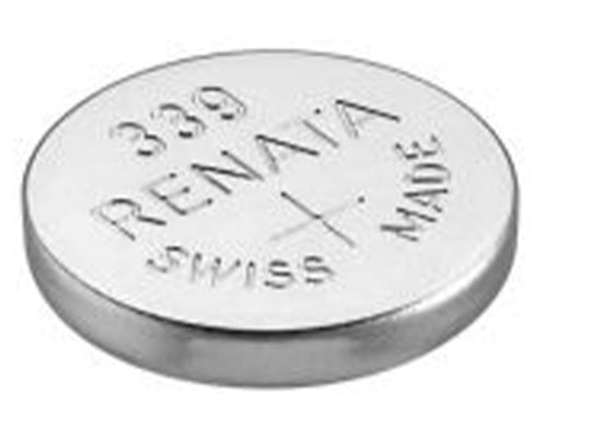 Renata 339 MP 11mAh 1.55V Silver Oxide Coin Cell Battery - 1 Piece Tear Strip, Sold Individually