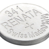 Renata 341 MPS 15mAh 1.55V Silver Oxide Coin Cell Battery - 1 Piece Tear Strip, Sold Individually