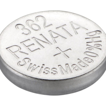 Renata 362 MP 23mAh 1.55V Silver Oxide Coin Cell Battery - 1 Piece Tear Strip, Sold Individually