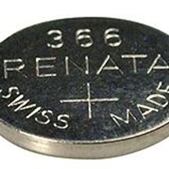 Renata 366 MP 47mAh 1.55V Silver Oxide Coin Cell Battery - 1 Piece Tear Strip, Sold Individually