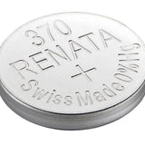 Renata 370 MP 40mAh 1.55V Silver Oxide Coin Cell Battery - 1 Piece Tear Strip, Sold Individually