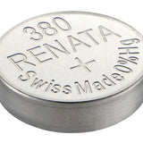 Renata 380 MP 82mAh 1.55V Silver Oxide Coin Cell Battery - 1 Piece Tear Strip, Sold Individually