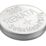 Renata 390 MPS 80mAh 1.55V Silver Oxide Coin Cell Battery - 1 Piece Tear Strip, Sold Individually