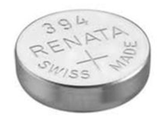Renata 394 MP 84mAh 1.55V Silver Oxide Coin Cell Battery - 1 Piece Tear Strip, Sold Individually