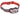 Klarus Titanium H1A Rechargeable LED Headlamp - CREE XP-L V3 - 550 Lumens - Red - Uses 1 x 14500 or 1 x AA