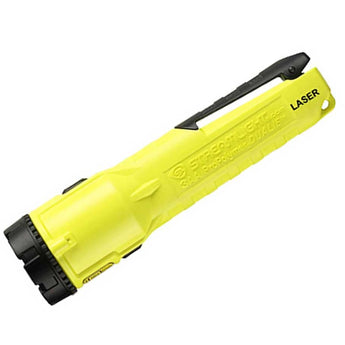 Streamlight 6876 Dualie 3AA Laser Intrinsically Safe Multi-Function Flashlight - 1 x C4 LED and 5mW Red Laser - 150 Lumens - Includes 3 x AA - Various Colors