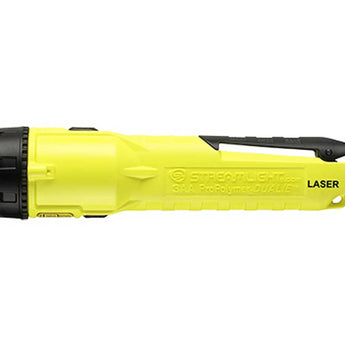Streamlight 6876 Dualie 3AA Laser Intrinsically Safe Multi-Function Flashlight - 1 x C4 LED and 5mW Red Laser - 150 Lumens - Includes 3 x AA - Various Colors
