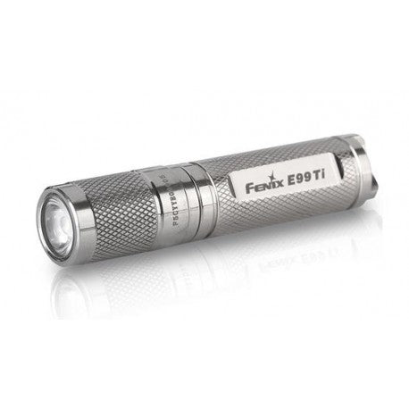 Fenix E99 TI (Limited Edition) Everyday Carry Flashlight - CREE XP-E2 LED - 100 Lumens - Titanium Body - Includes 1 x AAA