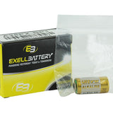 Exell A28PX 28A 6V Alkaline Industrial Battery for Pet Collars, Headlamps, Cameras - Equivalent to 4LR44, PX28, 544 - Tear Strip