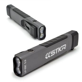 STKR LP EDC 5.0 USB-C Rechargeable Low Profile Flashlight - 500 Lumens - Uses Built-in Li-ion Battery Pack