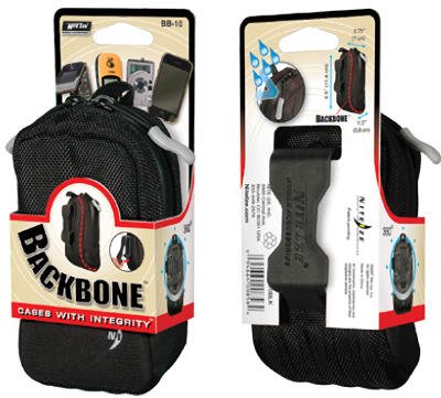 Nite Ize Backbone Case - Size #10 - Small - Black (NBB-03-10BLK)
