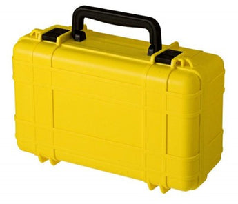 Underwater Kinetics 716 UltraCase Watertight Equipment Case - 16.9 x 9.9 x 6.5 - Yellow with Panel Ring (01513)