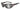 Wiley X AirRage Climate Control Sunglasses Rx Ready with High Velocity Protection - Crystal Metallic Frame with Polarized Silver Flash (Smoke Grey) Lenses (697)