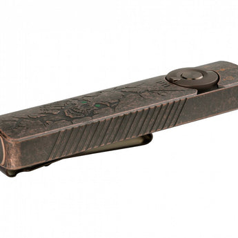 Olight Arkfeld Pro Rechargeable LED Flashlight - 1300 Lumens - Cool White or Neutral White LED - 365nm UV - 520nm Green Laser - Uses Built-in 1500mAh Li-Poly Battery Pack - Black and Additional Colors