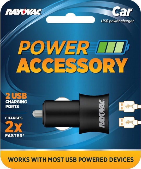 Rayovac Dual USB Car Charger