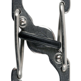 Nite Ize S-Biner TagLock - Stainless Steel Double-Gated Carabiner with Twisting Lock - Stainless (PLSBM-11-R3)