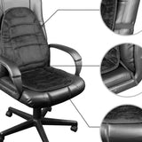 Wagan Deluxe Velour Heated Seat Cushion