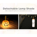 Nitecore Bubble All-Purpose LED Lantern - 100 Lumens - Uses 3 x AAA (included) or 1 x HLB-1300 Li-ion Battery Pack - White, Yellow, Green, Purple, or Pink