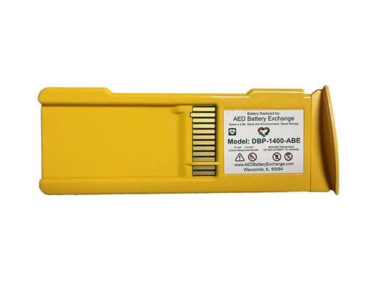 ABE DBP-1400 Battery Pack - Upright, facing label