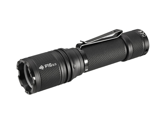 Acebeam P16 2.0 - Left Facing Diagonal View