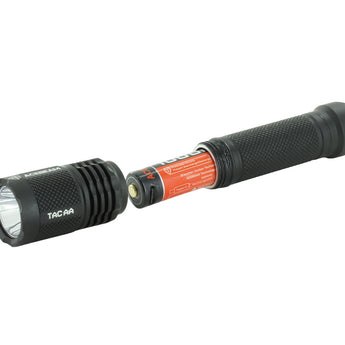 Acebeam Tac AA 2.0, Black - Battery Compartment Open