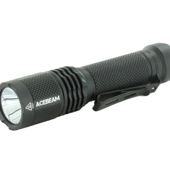 Acebeam Tac AA 2.0, Black - Front Left Diagonal View